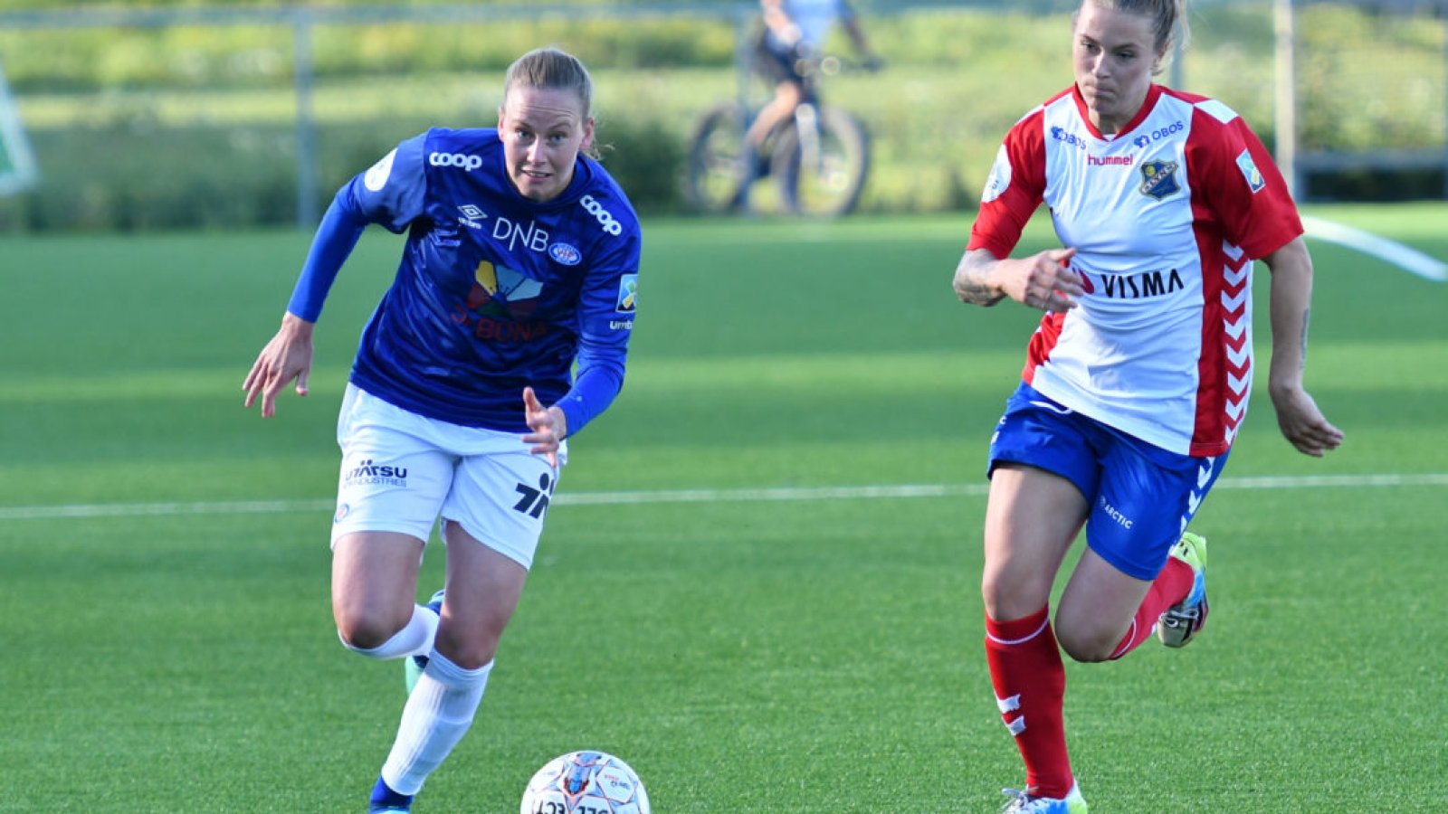 Stine Reinås gleder seg til resten av sesongen. Foto: Sportfoto