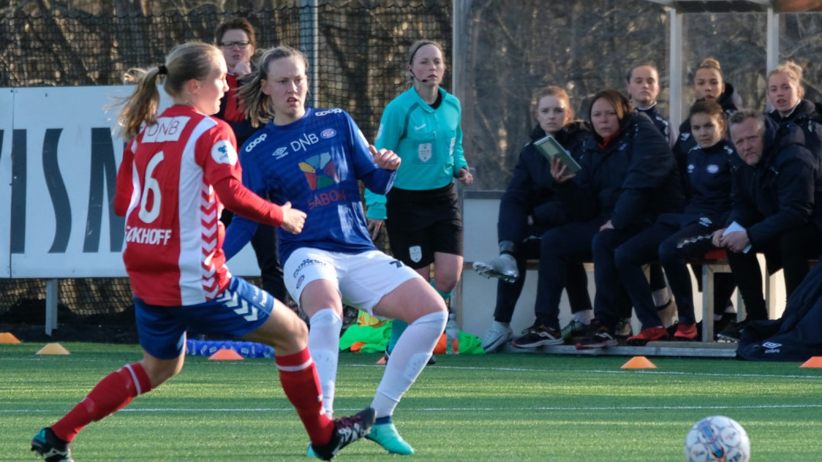 Stine Pettersen Reinås er endelig tilbake i kamptroppen igjen. Foto: Morten M. Larød