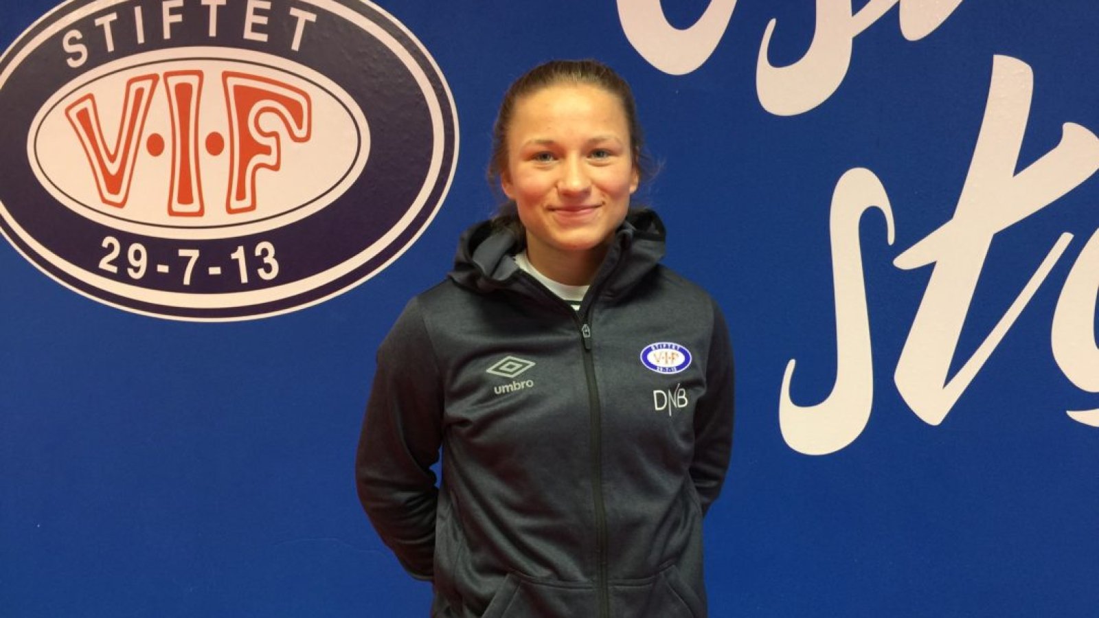 Svanhild Sand er klar for å kjempe for Vålerenga i Toppserien. Foto: Vålerenga Fotball.