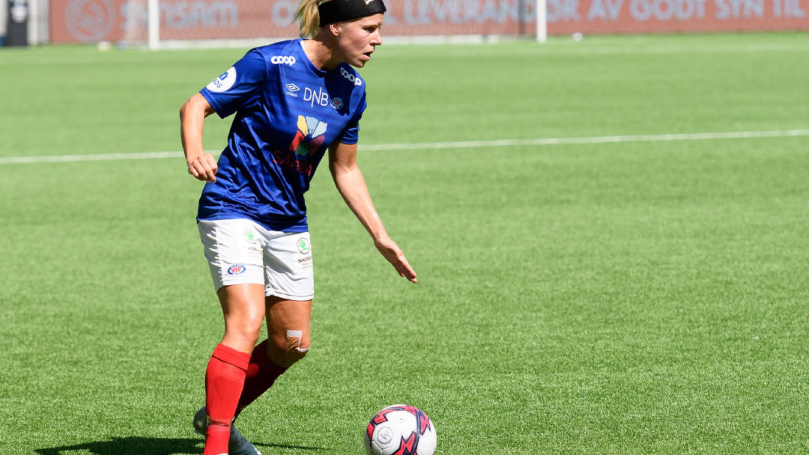 Ingrid Søndenå skifter beite. Foto: Morten Mitchell Larød / Sportfoto