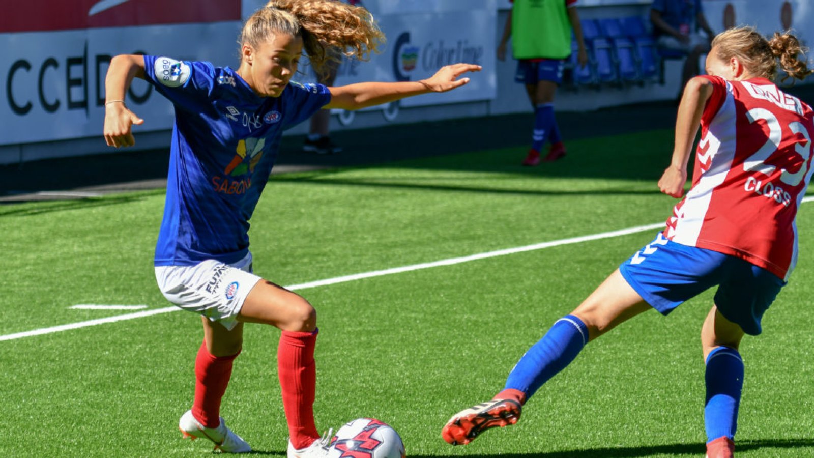 Celin Bizet Ildhusøy er med i troppen mot Kvik Halden. Foto: Morten Mitchell Larød / Sportfoto