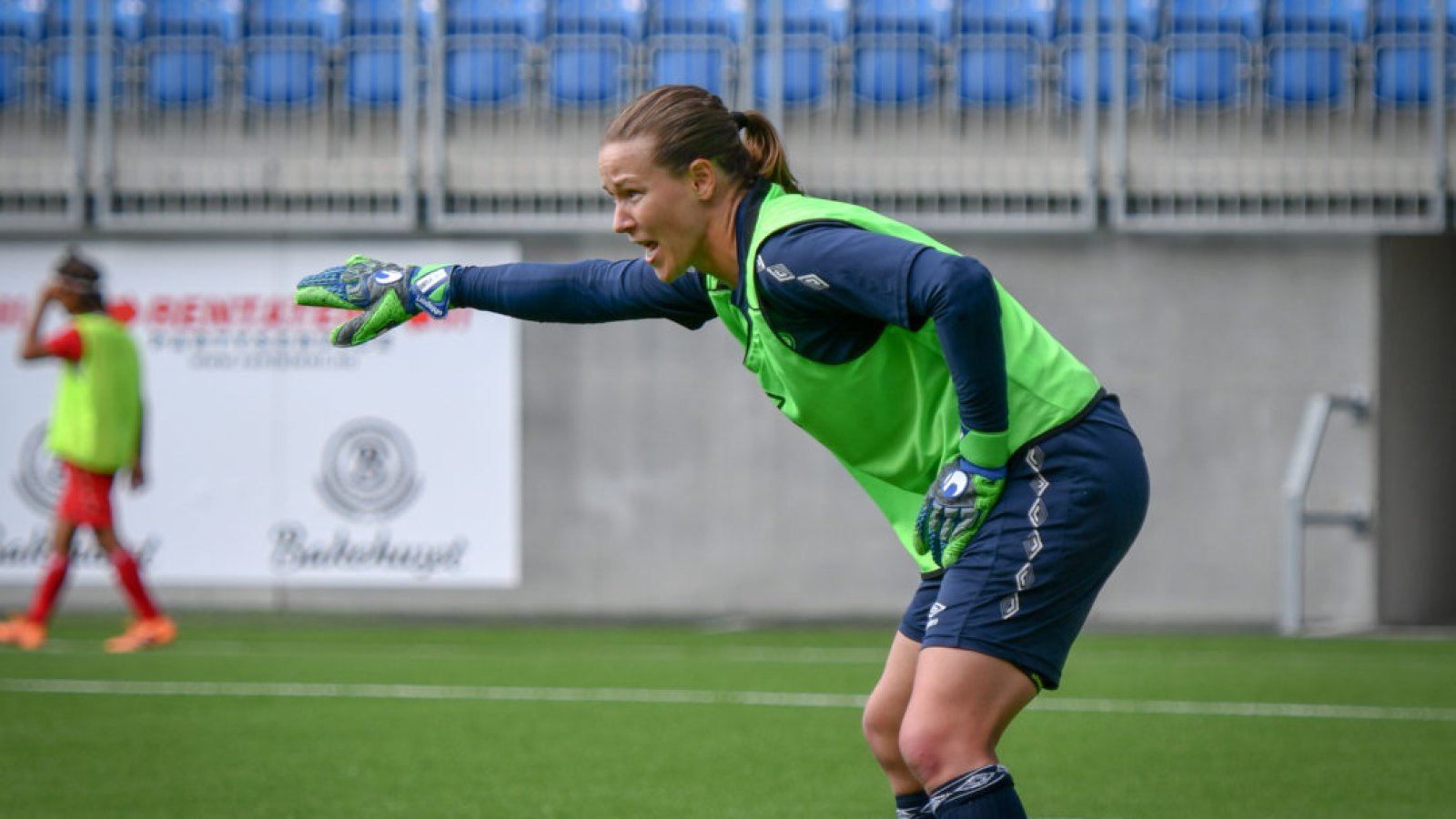 Tinni, her fra treingskampen mot Lørenskog G16. Foto: Morten M. Larød.