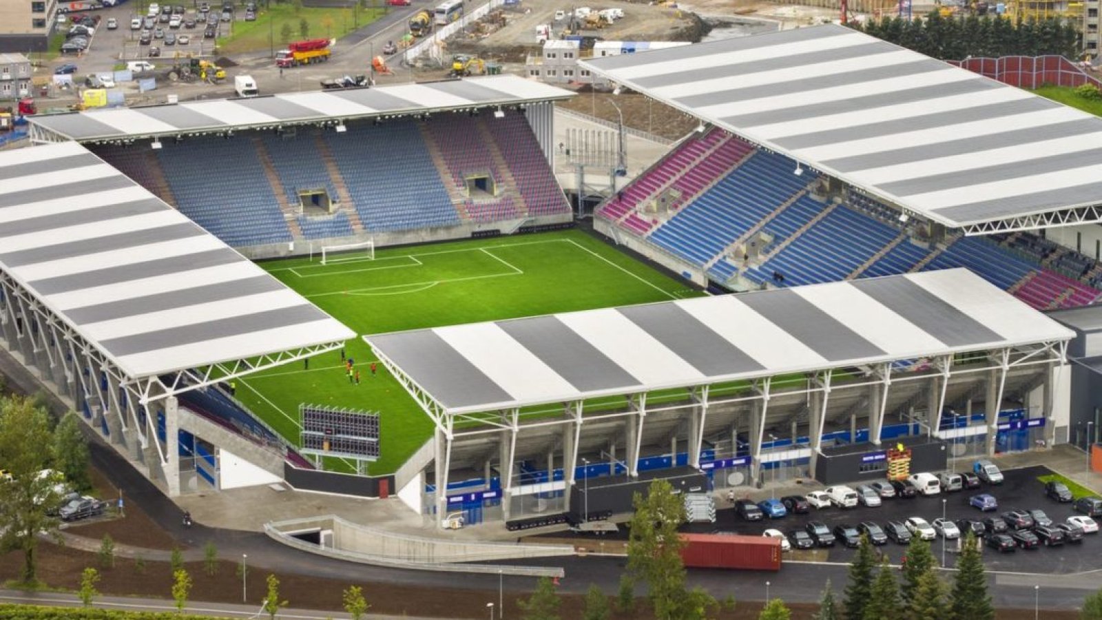 Det blir ikke spilt kamper på Intility Arena med det første.