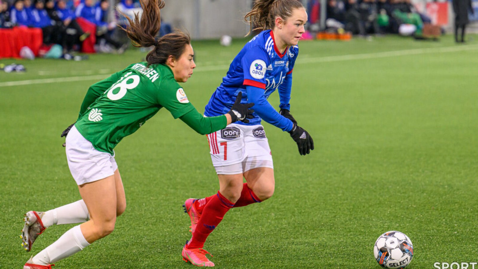 Treningskamp i fotball mellom Vålerenga og Fortuna Hjørring på Intility Arena i Oslo lørdag 12. februar 2022. Foto: Morten Mitchell Larød / SPORTFOTO