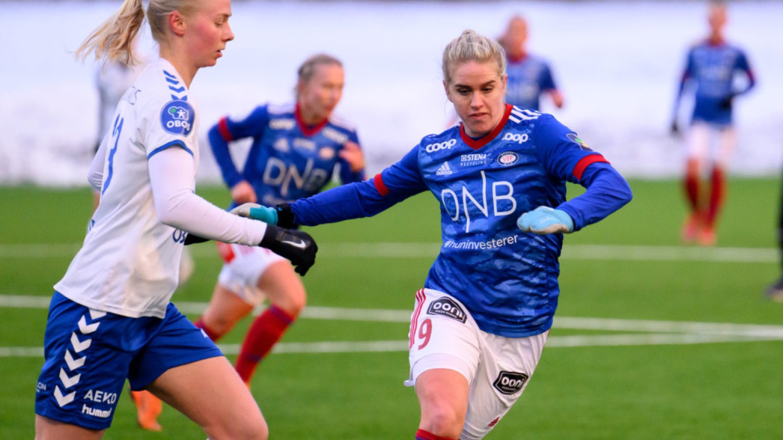 Treningskamp i fotball mellom Vålerenga og Kolbotn på KFUM-banen i Oslo lørdag 5. februar 2022. Foto: Morten Mitchell Larød / SPORTFOTO