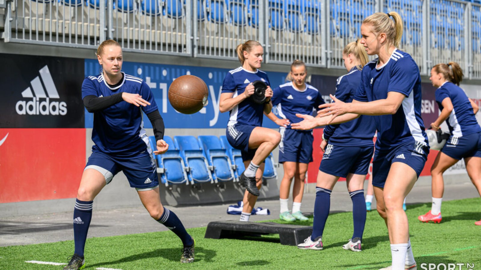 Treningsøkt april 2021. Foto: Sportfoto