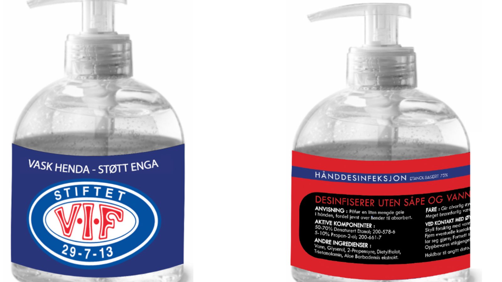 Vask henda - støtt enga. Dugnadkampanje i etterdønningene av Covid-19.