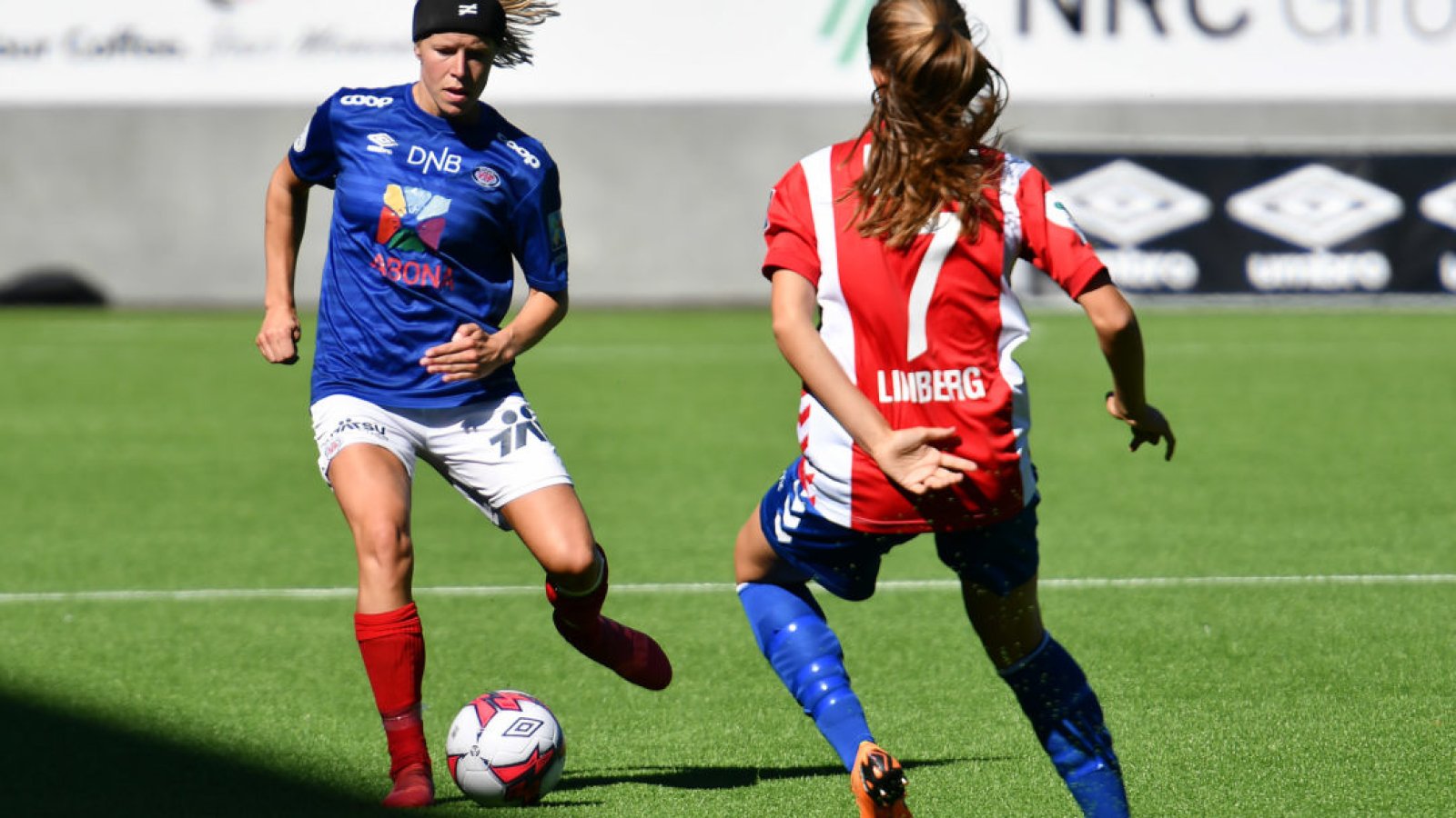 Ingrid Søndenå gyver løs på et nytt år i Vålerenga. Foto: Morten M. Larød