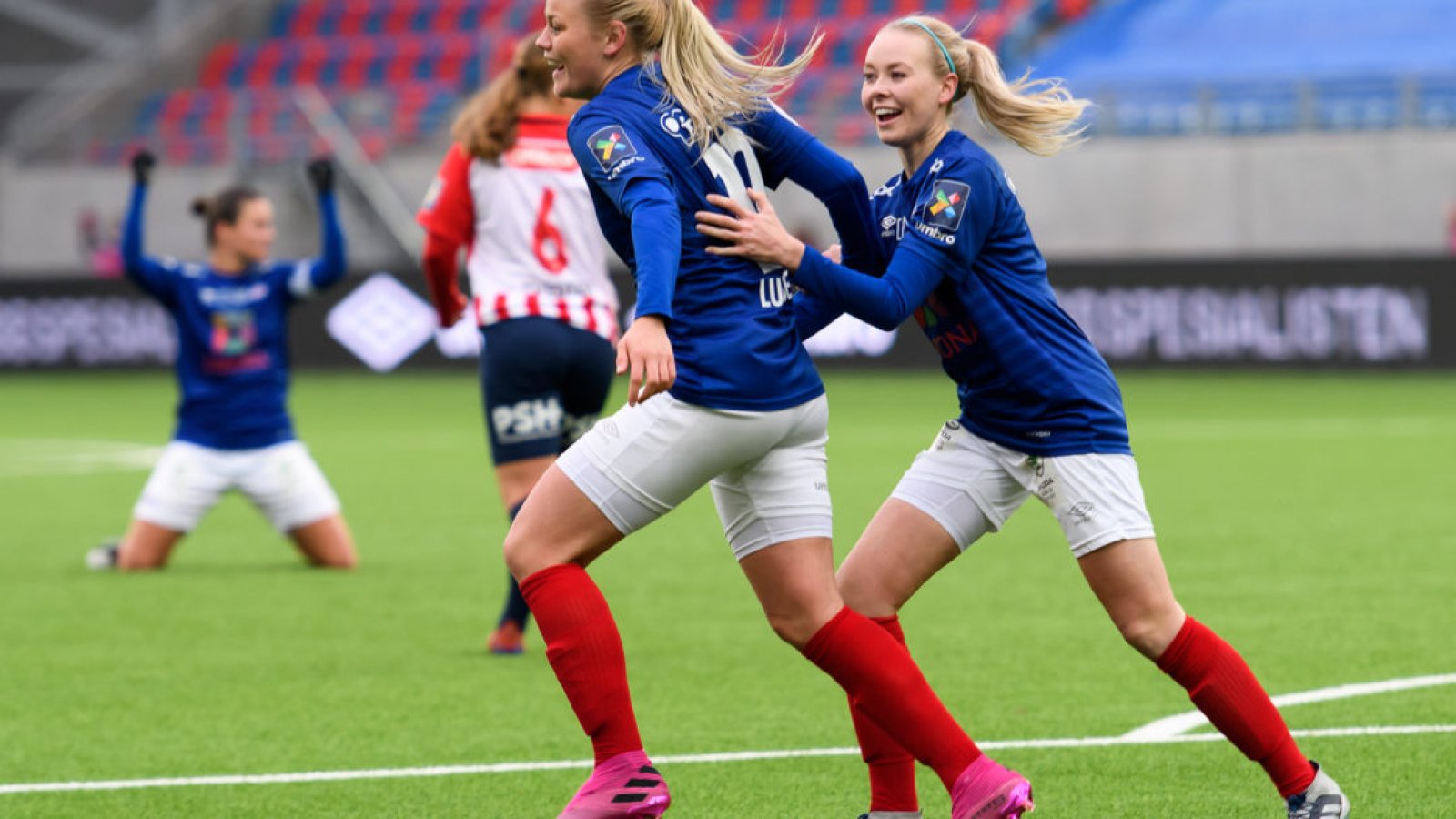 Tina Dalgård Konradsen og Victoria Ludvigsen er med videre Foto: Morten Mitchell Larød / SPORTFOTO