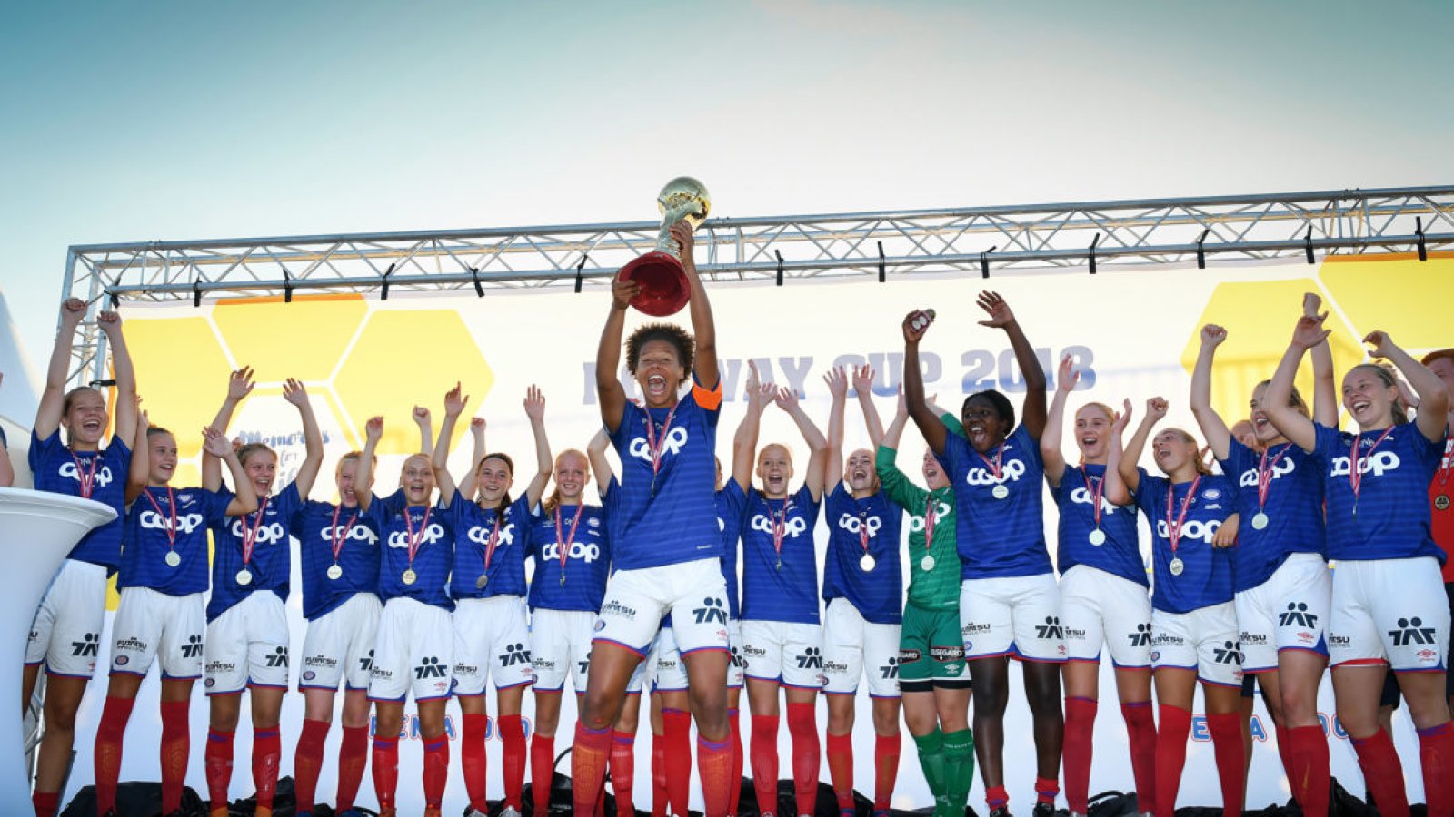 Vålerenga - vinnere av Norway Cup J17 Elite 2018. Foto: Morten M. Larød